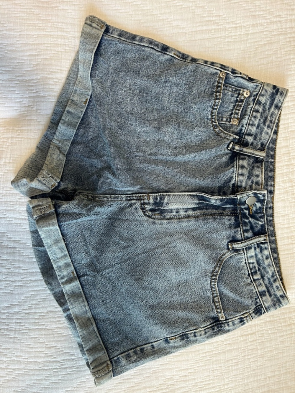 Neverworn, Distressed Denim Shorts from Amazon